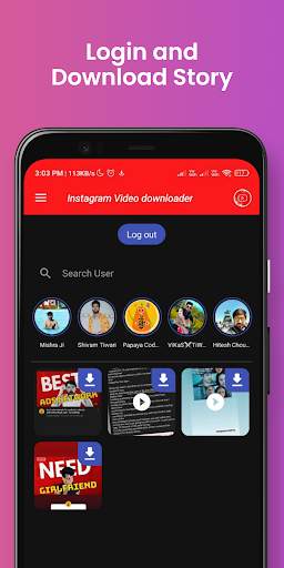 Reels downloader for Instagram screenshot 2