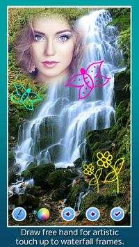 Waterfall Photo Frames Camera screenshot 4