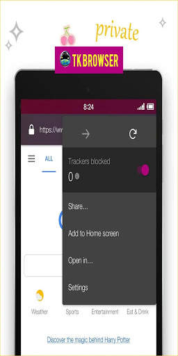 TK Browser 6 تصوير الشاشة
