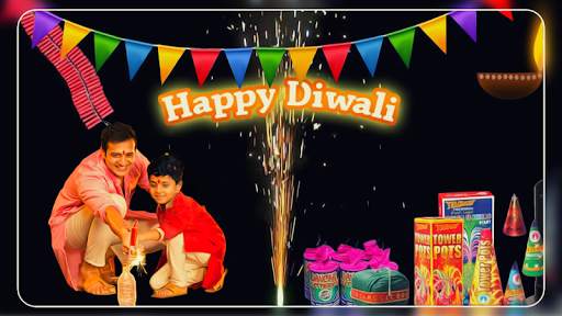 Diwali Photo Editor 3 تصوير الشاشة