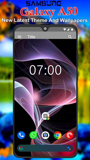 Samsung Galaxy A50 Launcher: Themes & Wallpaper screenshot 1