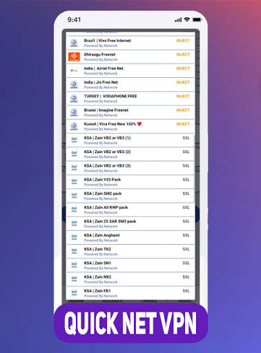 Quick Net Vpn screenshot 3