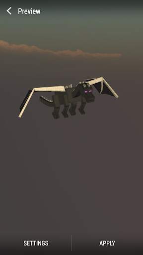 Ender Dragon Live Wallpaper screenshot 3