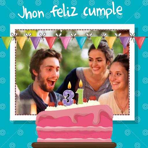 Feliz cumpleaños 🎂 con nombre y foto screenshot 20