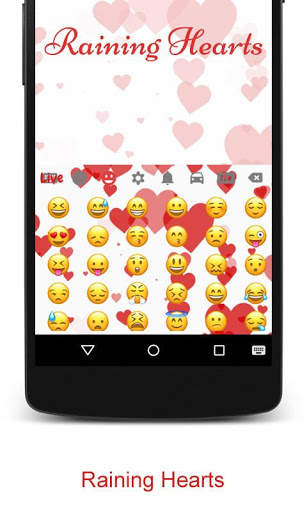 Heart Falling Live Keyboard screenshot 4