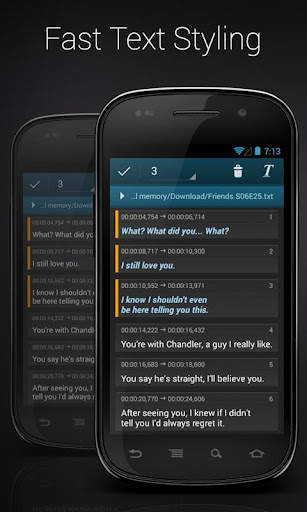 Subbr Free: Subtitle Editor screenshot 6