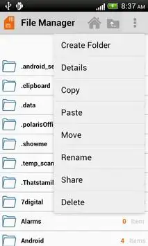 Myfiles-Filemanager screenshot 3