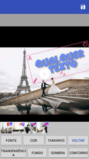 Criar vídeo com fotos e música screenshot 6