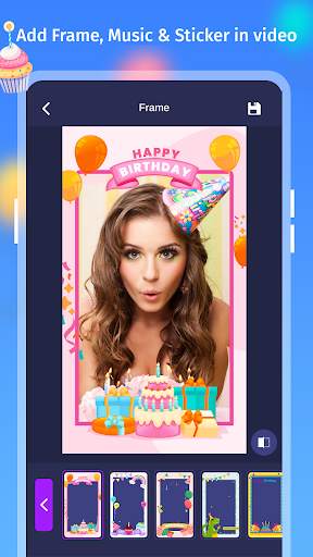 Birthday Song Video Maker screenshot 7