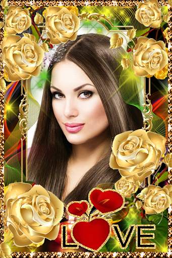 Lovely Flower Photo Frame screenshot 1