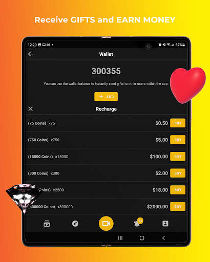 Smile Live Stream App स्क्रीनशॉट 3