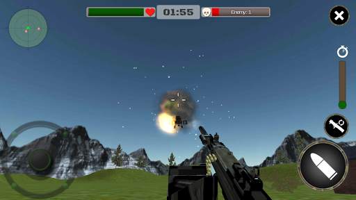War, artillery and heavy weapon simulator screenshot 4
