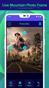 Live Mountain Photo Frames Photo Frame Video Maker screenshot 2