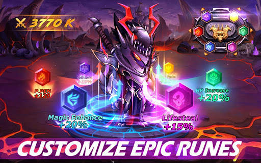 Runelords Arena: Tactical Hero Combat IDLE RPG screenshot 11