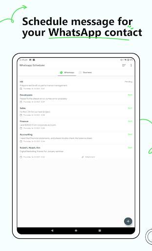 ScheduleUp: Auto Messaging app screenshot 5