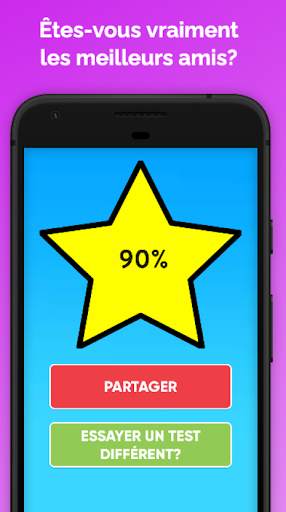 Test d'amitié screenshot 3