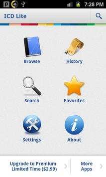 ICD Lite 2012 screenshot 1