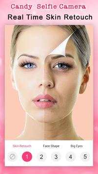 Candy Camera - selfie cam, Beauty Cam Photo Editor 3 تصوير الشاشة