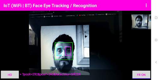 IoT (WiFi | BT) Face Eye Tracking / Recognition screenshot 8