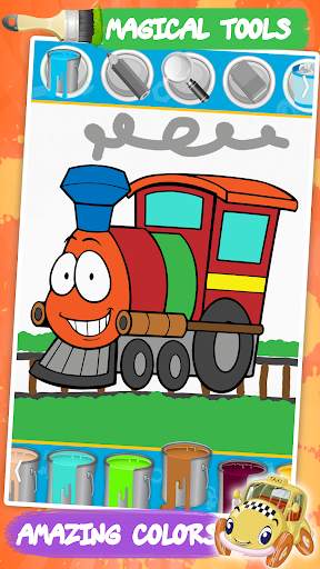 Cars coloring pages for kids screenshot 3