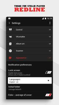 Stellio Redline Theme screenshot 5