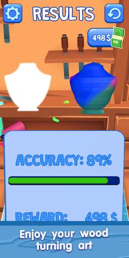 Woodturning 3D Lathe Simulator - Wood Turning screenshot 6