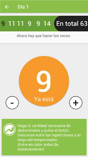 Hacemos 300 abdominales screenshot 8