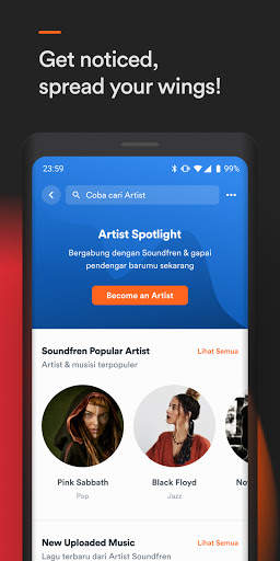 Soundfren - Music Professional Social Networking स्क्रीनशॉट 6