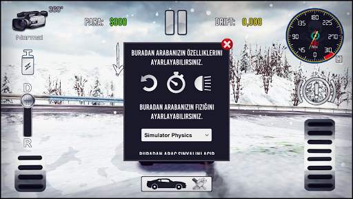 Toros 1310 Snowy Car Driving Simulator screenshot 6
