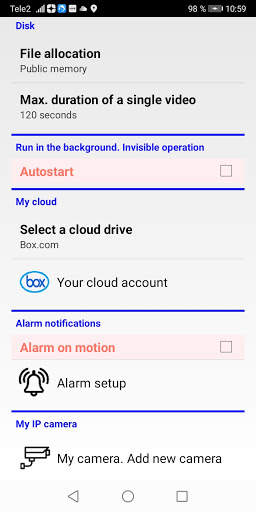 IP camera for LAN screenshot 3