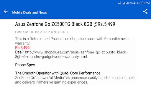 Mobile Deals and Tech News screenshot 4
