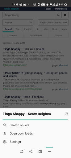 Browser Tingo screenshot 6