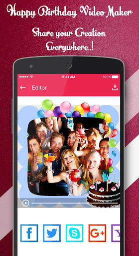 Happy Birthday Video Maker With Music screenshot 6