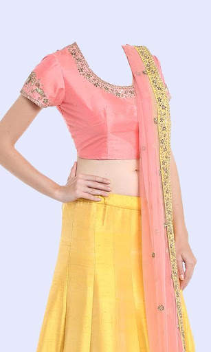 Women Lehenga Choli Photo Suit screenshot 5