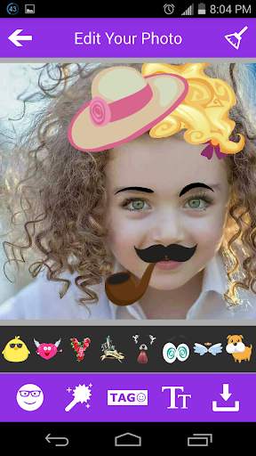 Sweet Girl-Photo Square Editor screenshot 5