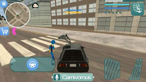 Oggy Stickman Rope Hero : Vice Town screenshot 3