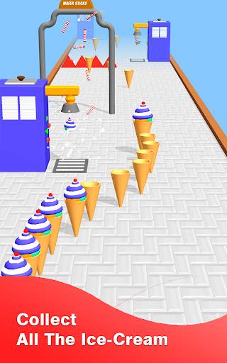 Ice Cream Stack Run!! screenshot 5