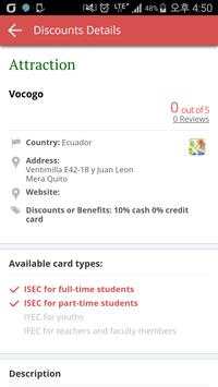 ISEC,  Student ID Card screenshot 4