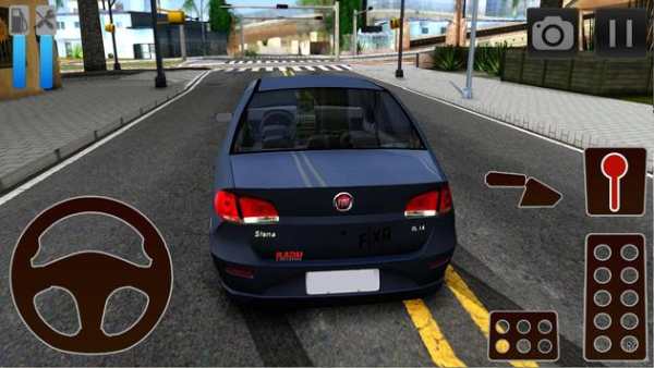 Car Driving Simulator Fiat screenshot 1
