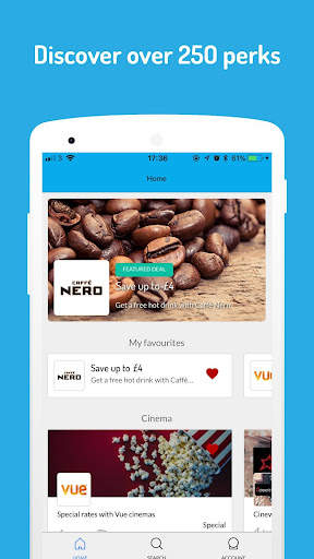 Perkbox screenshot 1