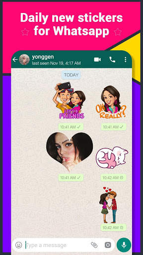 Booyah - Stickers for WhatsApp screenshot 1