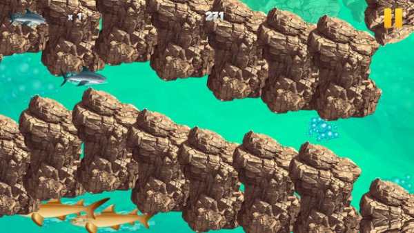 Angry White Shark Race Attack screenshot 9