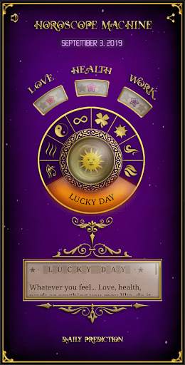 Horoscope machine - Fast horoscope & luck screenshot 2