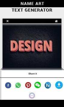 Name Art - Text Generator screenshot 3