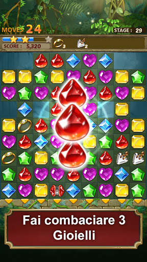 Jewels Jungle : Match 3 Puzzle screenshot 4