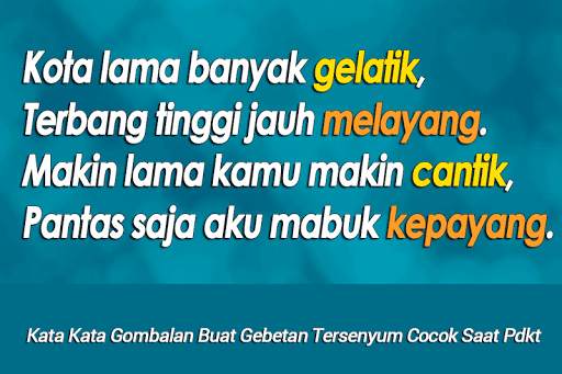 Gombalan Kata Kata Romantis screenshot 4