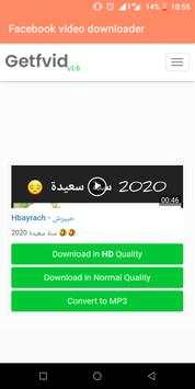 Facebook video downloader screenshot 5