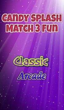 Candy Splash Match 3 Fun screenshot 1