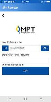 Sim Register screenshot 2