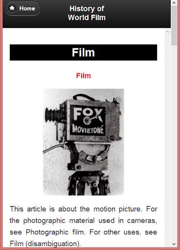 Introduction to World Film screenshot 7